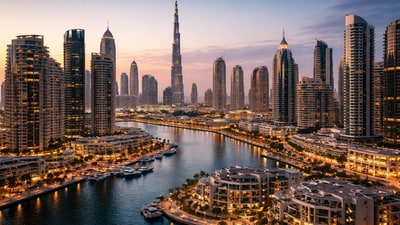 Dubai real estate transactions fell nearly 24% in Q1 2026, dropping from 17,394 in January to 13,241 in March, according to data from the Dubai Land Department. (Picture for representational purposes only) (ChatGPT generated image)