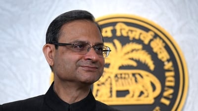 The Reserve Bank of India (RBI) has kept the repo rate unchanged at 5.25% on April 8. The move is expected to provide relief to home loan borrowers and enable real estate developers to plan projects with confidence (Punit Paranjpe/AFP Photo)