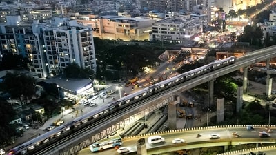 Bengaluru’s expanding metro network is fast becoming a key driver of intra-city connectivity, with the Yellow and Pink Lines expected to spur real estate growth across major micro-markets. (Picture for representational purposes only) (AFP)