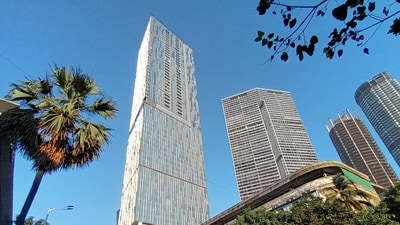 Mumbai-based, listed real estate developer Oberoi Realty's annual sales booking for FY26 fell by 24 per cent to 698 units from 929 units in FY25. (Picture for representational purposes only) (Mehul R Thakkar/HT)