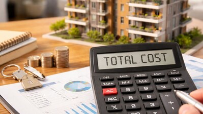 When buying an apartment, look beyond the price tag, calculate the true cost of homeownership by factoring in maintenance, taxes, GST, and long-term upkeep expenses. (Photo for representational purposes only) (ChatGPT generated image)