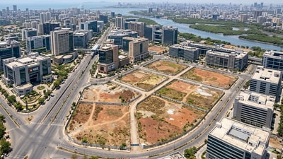 Mumbai real estate land deal update: The National Stock Exchange (NSE) has leased over 1 lakh sq ft of prime land in Mumbai’s costliest commercial district, Bandra Kurla Complex (BKC), for 80 years at a total consideration of  ₹1,684 crore. (Picture for representational purposes only) (Gemini Generated Photo )