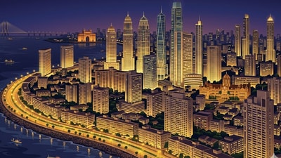Mumbai real estate market accounts for the largest share, followed by Hyderabad, according to a report by real estate consultancy CBRE India. (Picture for representational purposes only) (Gemini Generated Photo )