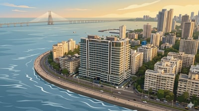 Mumbai real estate: A monthly rental budget of  ₹90,000 opens up a wide range of housing options, depending on the location, amenities and lifestyle preferences, according to property consultants.(Picture for representational purposes only) (Gemini Generated Photo )