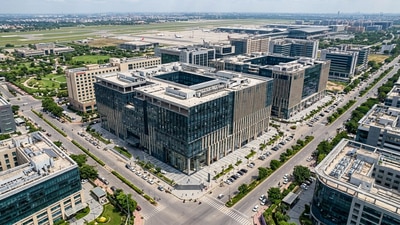 Hero MotoCorp Ltd and co-working space provider WeWork India Management Ltd have separately leased nearly 3.5 lakh sq ft of office space at Worldmark 6 in Delhi's Aerocity. (Picture for representational purposes only) (Gemini Generated Photo )