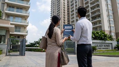 A Delhi man shared how buying a 2BHK became difficult despite a combined salary of  ₹2 lakh per month. (Representational image/Gemini AI generated)