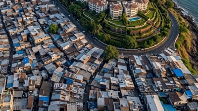 Mumbai real estate: Reliance Industries' real estate arm, Reliance 4IR Realty Development, as part of a consortium, has secured the redevelopment rights for the 101-acre Juhu Lane–Gilbert Hill slum cluster in Mumbai's Andheri. (Picture for representational purposes only) (Gemini Generated Phot ) Mumbai real estate: Reliance Industries' real estate arm, Reliance 4IR Realty Development, as part of a consortium, has secured the redevelopment rights for the 101-acre Juhu Lane–Gilbert Hill slum cluster in Mumbai's Andheri. (Picture for representational purposes only) (Gemini Generated Phot )