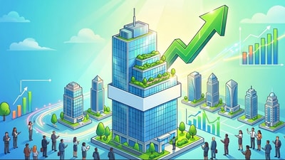 Office assets remain the dominant segment, accounting for nearly 84% of the operational portfolio, with Bengaluru emerging as the largest market, commanding a 42% share of the office REIT stock. Hyderabad, Mumbai and Delhi-NCR follow, each contributing 12-15%, Colliers India said in a report. (Picture for representational purposes only) (Gemini Generated Photo )