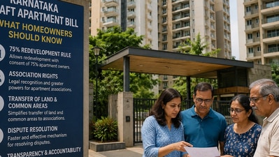 Karnataka draft apartment Bill explained: 75% redevelopment rule, association rights and key proposals for homeowners