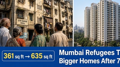 Independence Day 2026: Mumbai refugees got 361 sq ft homes for  ₹5,300; to receive 635 sq ft flats after decades