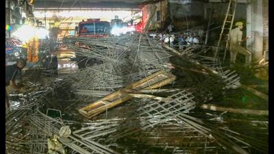 FIR filed after under-construction structure collapsed in Sahibabad; 11 rescued FIR filed after under-construction structure collapsed in Sahibabad; 11 rescued